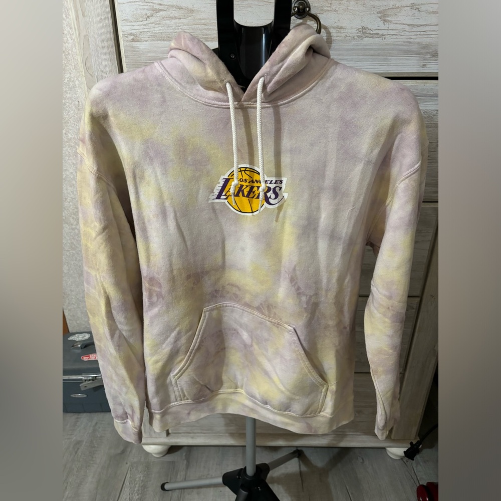 Junk Food Los Angeles Lakers Tie-Dye Hoodie